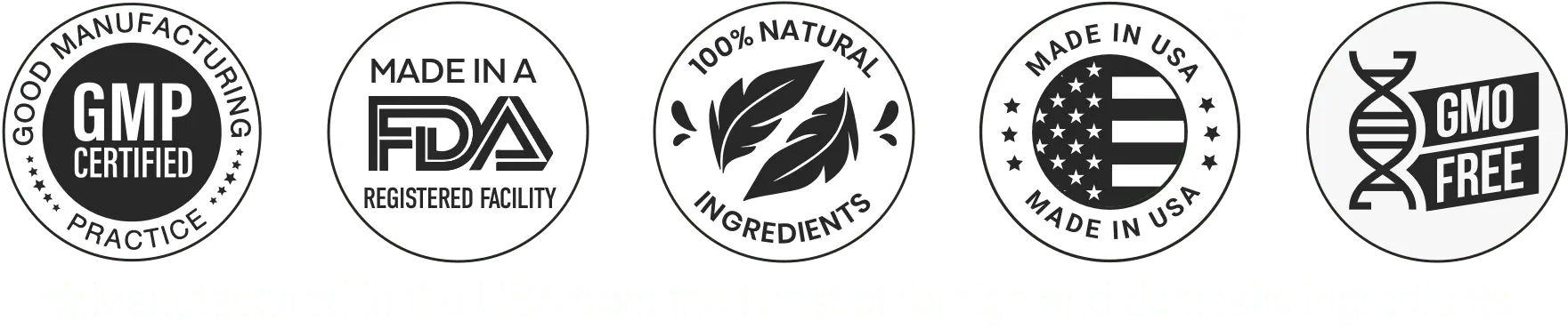Balmorex Pro GMP Certified FDA Registered 100% Natural Made in USA GMO Free